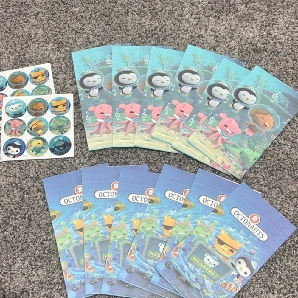 Octonauts Party Favor Bags/ Stickers - 12